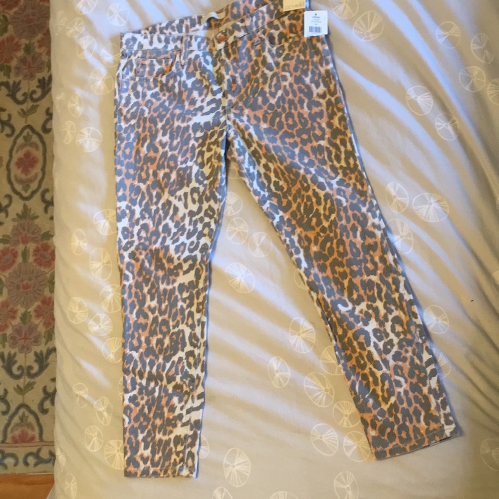 Joe's Wild Leopard The High Water Sz. 30